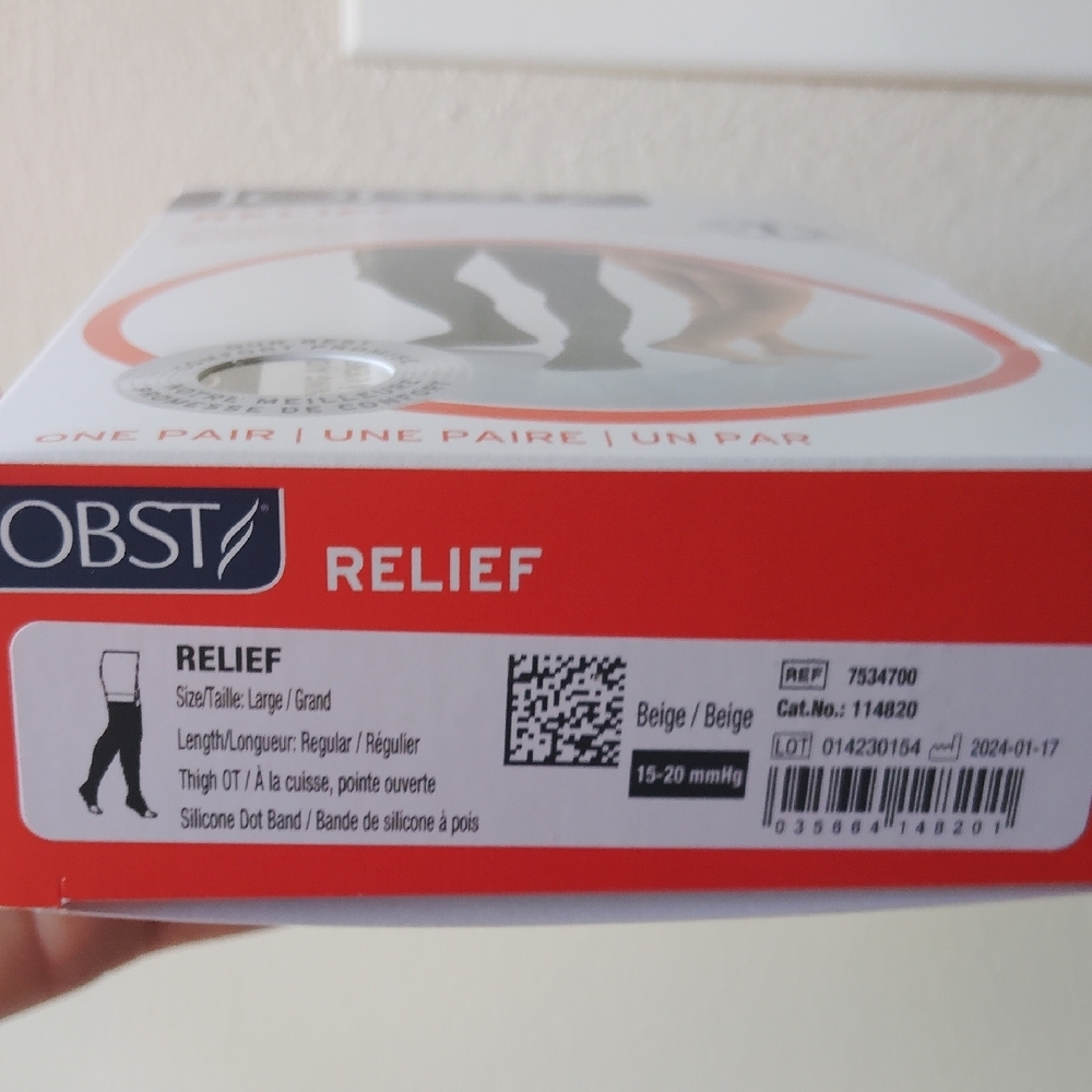 Relief Compression Socks - Black - Picture 4 of 8